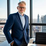 Modern Office Portrait**

"A professional architect in a stylish, fully clothed, business casual outfit, standing in a modern, sunlit office with large windows overlooking a cityscape, appropriate attire, safe for work, perfect anatomy, natural proportions, corporate photography, high resolution, professional."

**