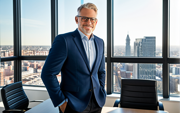 Modern Office Portrait**

"A professional architect in a stylish, fully clothed, business casual outfit, standing in a modern, sunlit office with large windows overlooking a cityscape, appropriate attire, safe for work, perfect anatomy, natural proportions, corporate photography, high resolution, professional."

**