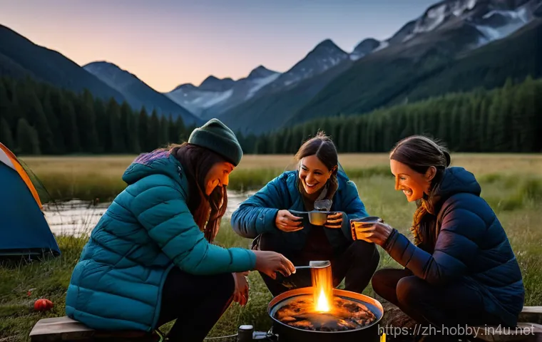 캠핑 장비 추천 - **Prompt:** A cozy and inviting glamping campsite at sunset. A stylish, large canvas bell tent stand... 캠핑 장비 추천 - **Prompt:** A cozy and inviting glamping campsite at sunset. A stylish, large canvas bell tent stand...