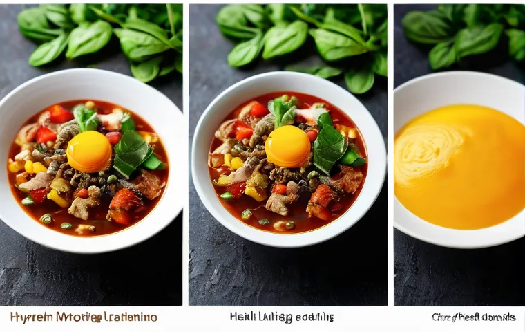 건강식 레시피 - Here are three detailed image prompts in English, crafted to inspire healthy eating and cooking whil...